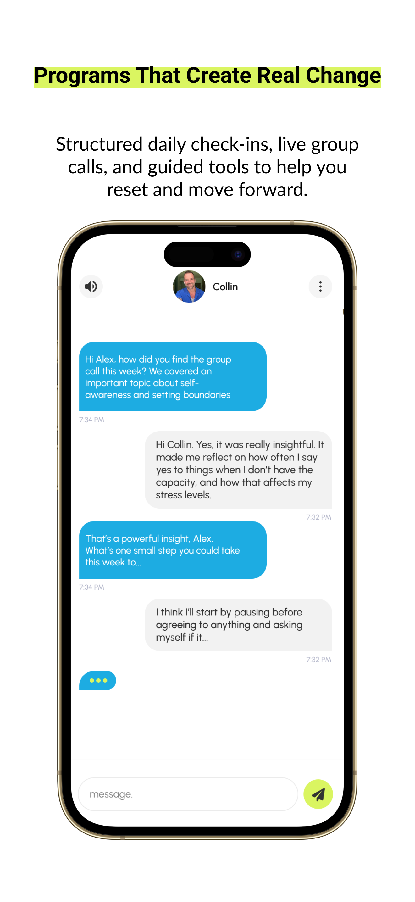 mPathAI: Overcome Overwhelm Mobile App gallery 5