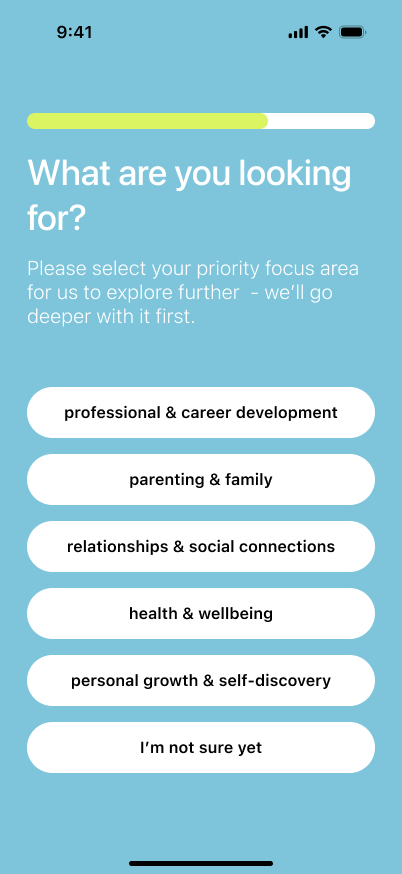 mPathAI: Overcome Overwhelm Mobile App gallery 9