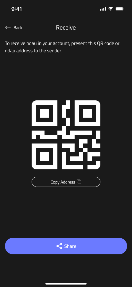 Ndau Wallet App gallery 6
