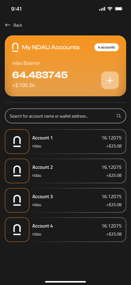 Ndau Wallet App gallery 8
