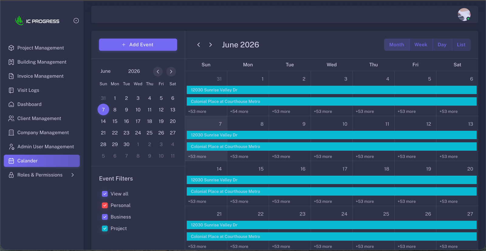 IC Progress Web Platform gallery 4